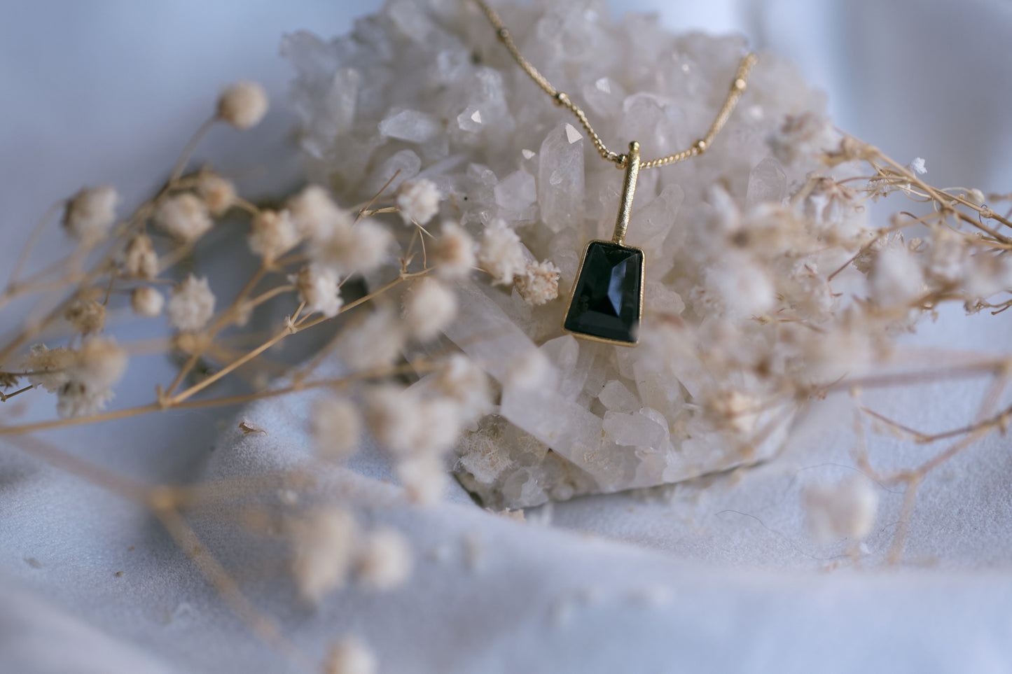 ACHIEVER 12mm Black Onyx Necklace
