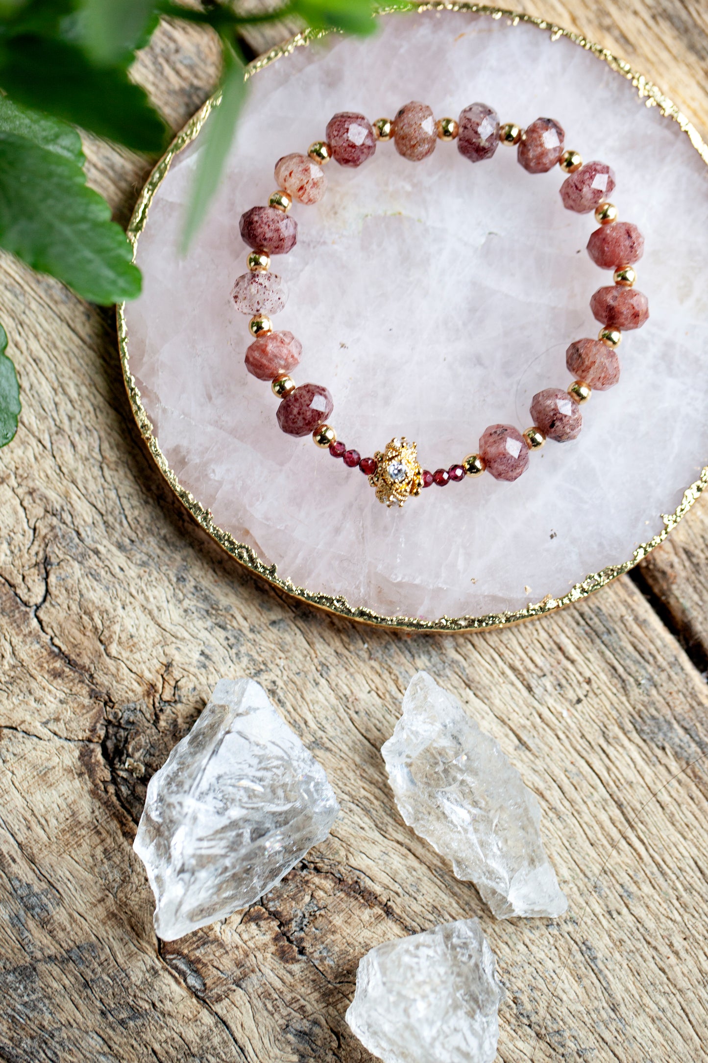 PASSION & PROSPERITY (APHRODITE) Ruby and Garnet Bracelet