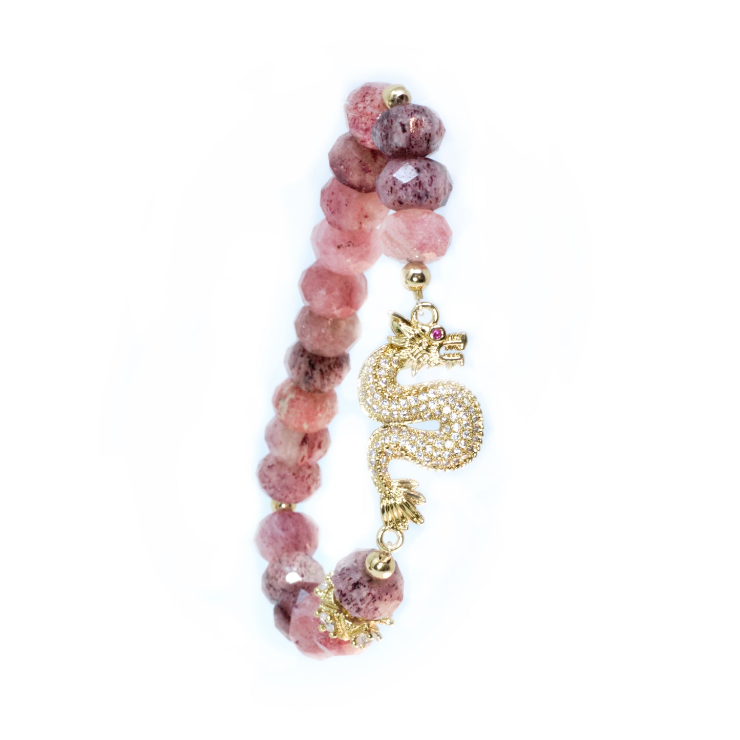 PASSION & PROSPERITY Ruby Dragon Bracelet