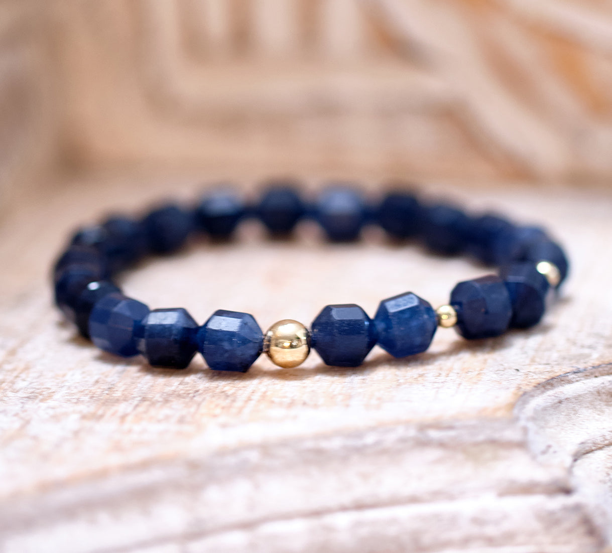FULLEST POTENTIAL Sapphire 14k Gold-Filled Bracelet
