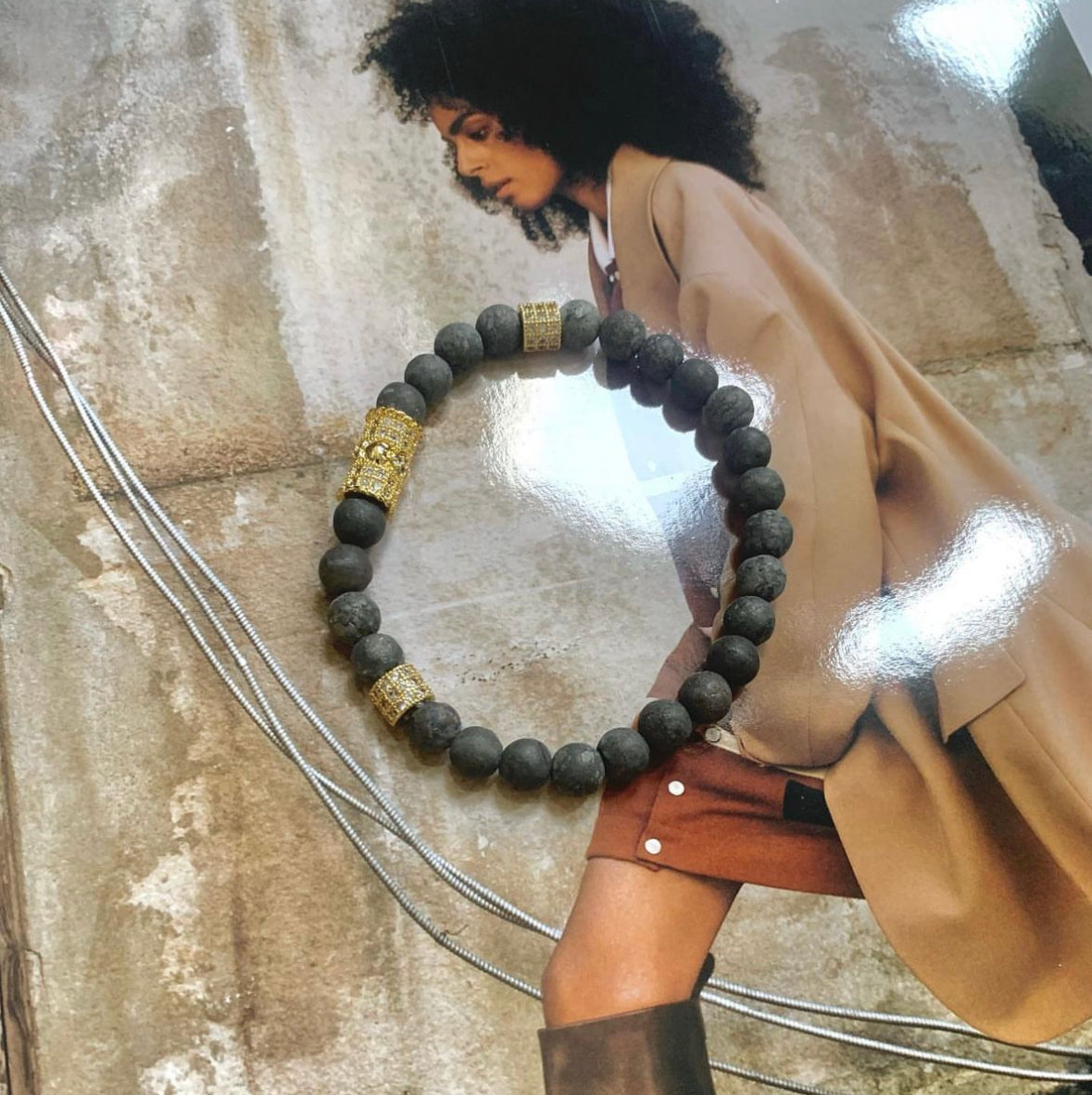 INFINITE ABUNDANCE Pyrite Bracelet