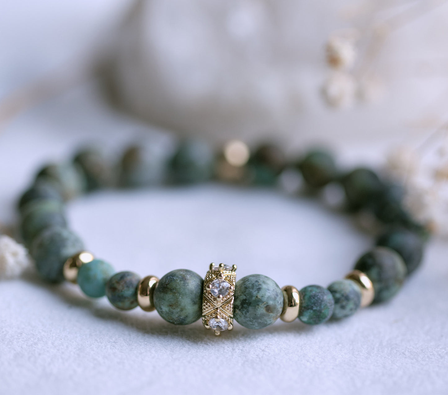 METAMORPHOSIS African Turquoise Bracelet