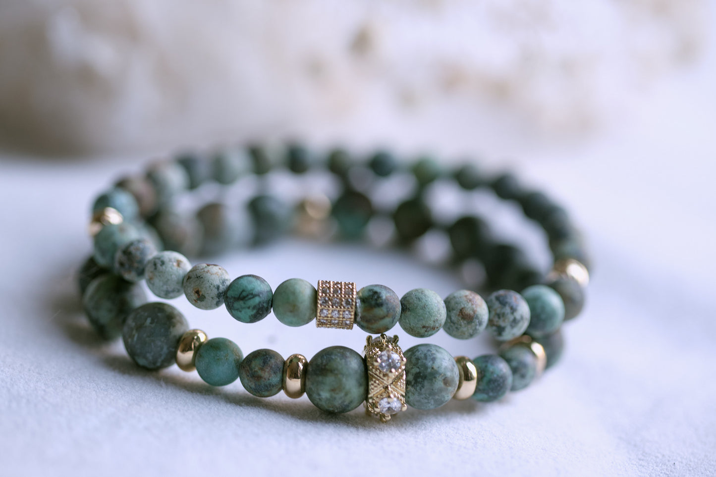 METAMORPHOSIS African Turquoise Bracelet