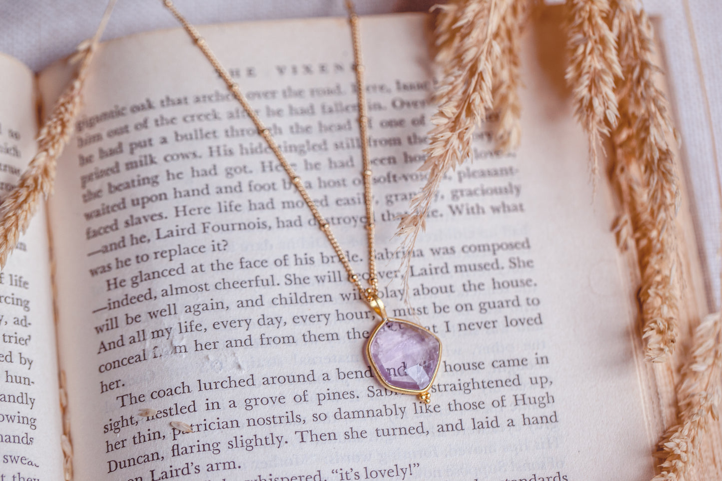 MY INTUITIVE ALLY 16mm Amethyst Necklace
