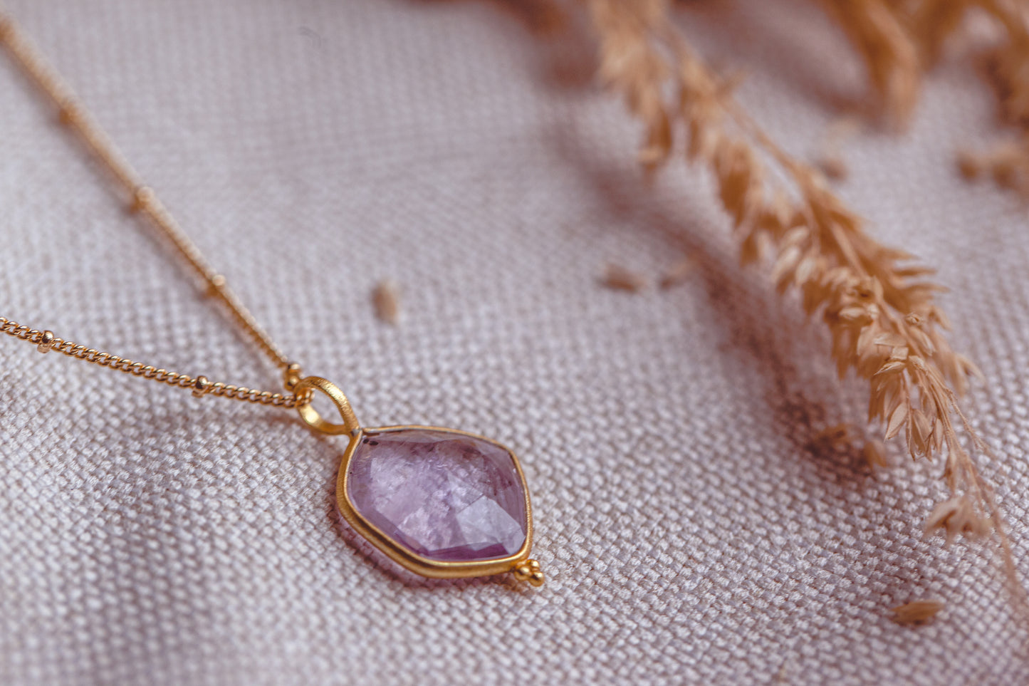 MY INTUITIVE ALLY 16mm Amethyst Necklace