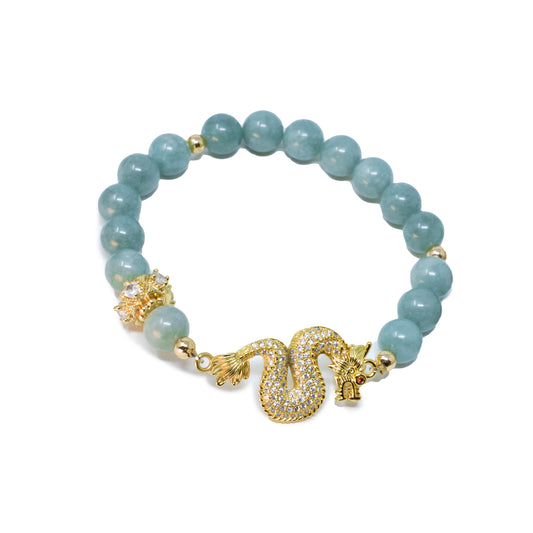 PROSPERITY Jade Dragon Bracelet