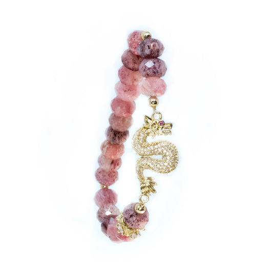 PASSION & PROSPERITY Ruby Dragon Bracelet