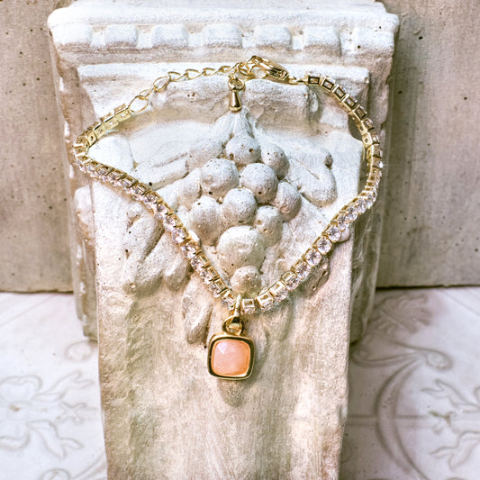 SELF EMPOWERED Sunstone Tennis Bracelet